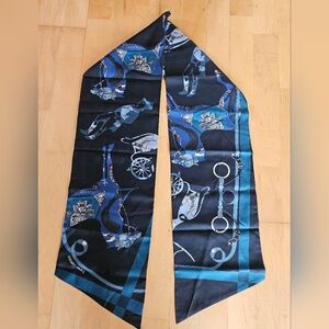 Hermes Silk Maxi Twilly Scarf